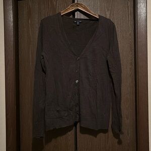 Dark brown Gap cardigan